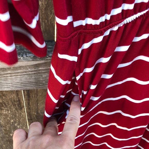 •‼️SALE‼️•NWT•Stripe Midi Dress• - Picture 5 of 5